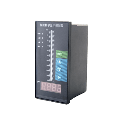 Intelligent light beam digital display level controller